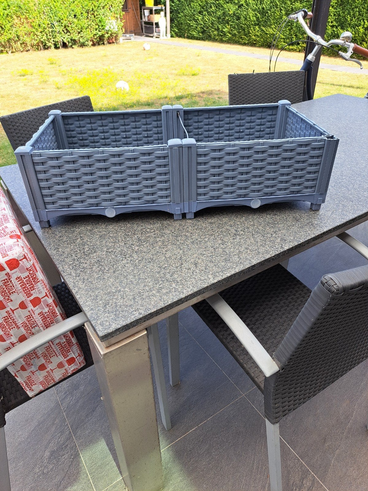 plantenbak, Tuin en Terras, Ophalen, Rechthoekig, 60 tot 100 cm, Minder dan 30 cm