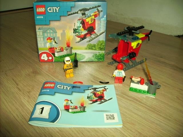 lego city  brandweer 60318, Ophalen of Verzenden, Zo goed als nieuw, Complete set, Lego