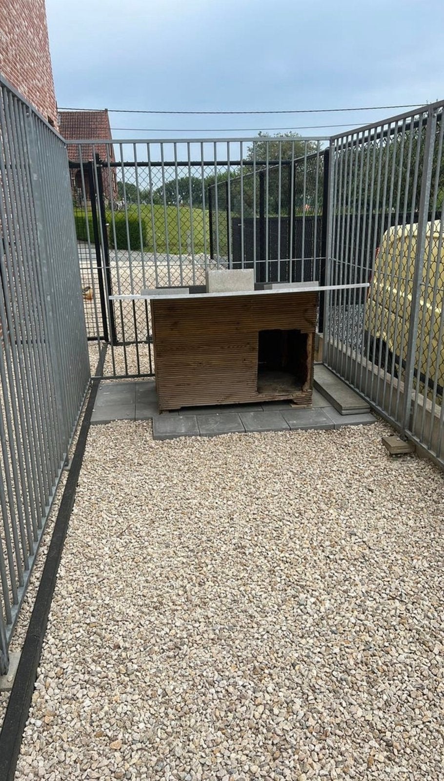 Hondenren, Animaux & Accessoires, Maisons pour chiens, Enlèvement, Comme neuf