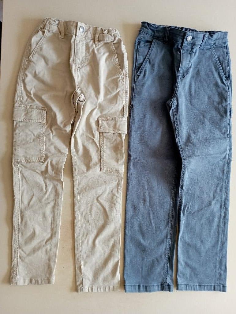 4 lange broeken maat 146, Kinderen en Baby's, Kinderkleding | Maat 146, Ophalen of Verzenden, Zo goed als nieuw, Broek