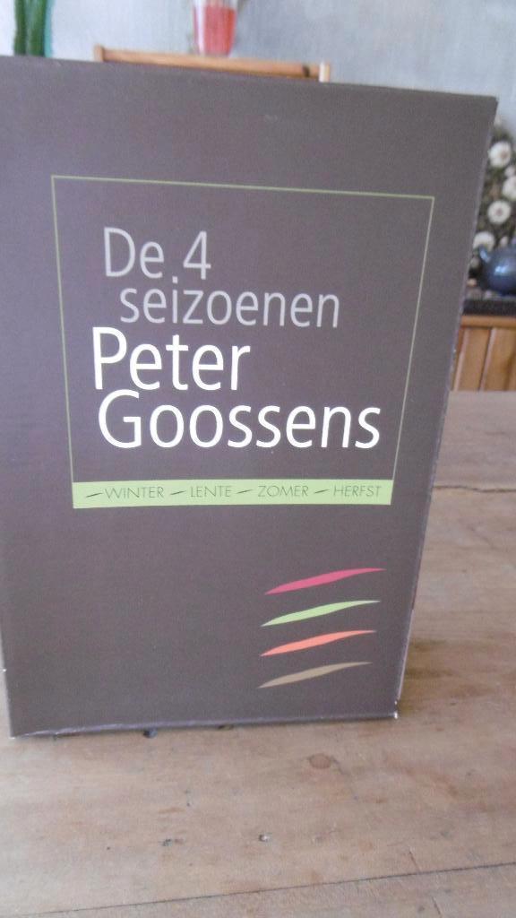 kookboeken de 4 seizoenen Peter Goossens, Ophalen, Zo goed als nieuw