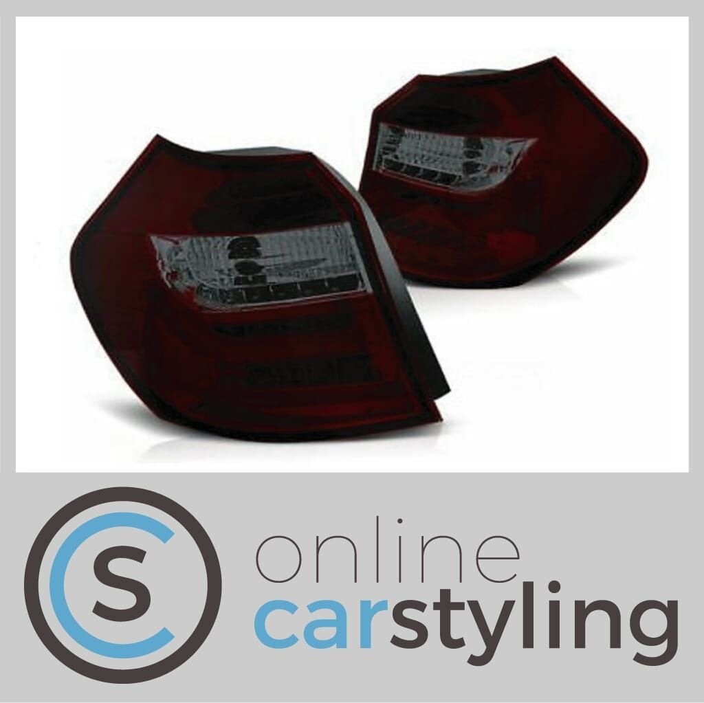 LED Achterlichten BMW 1-Serie E81 / E87 Rood Smoke Lightbar, -, -, Nieuw, Ophalen of Verzenden