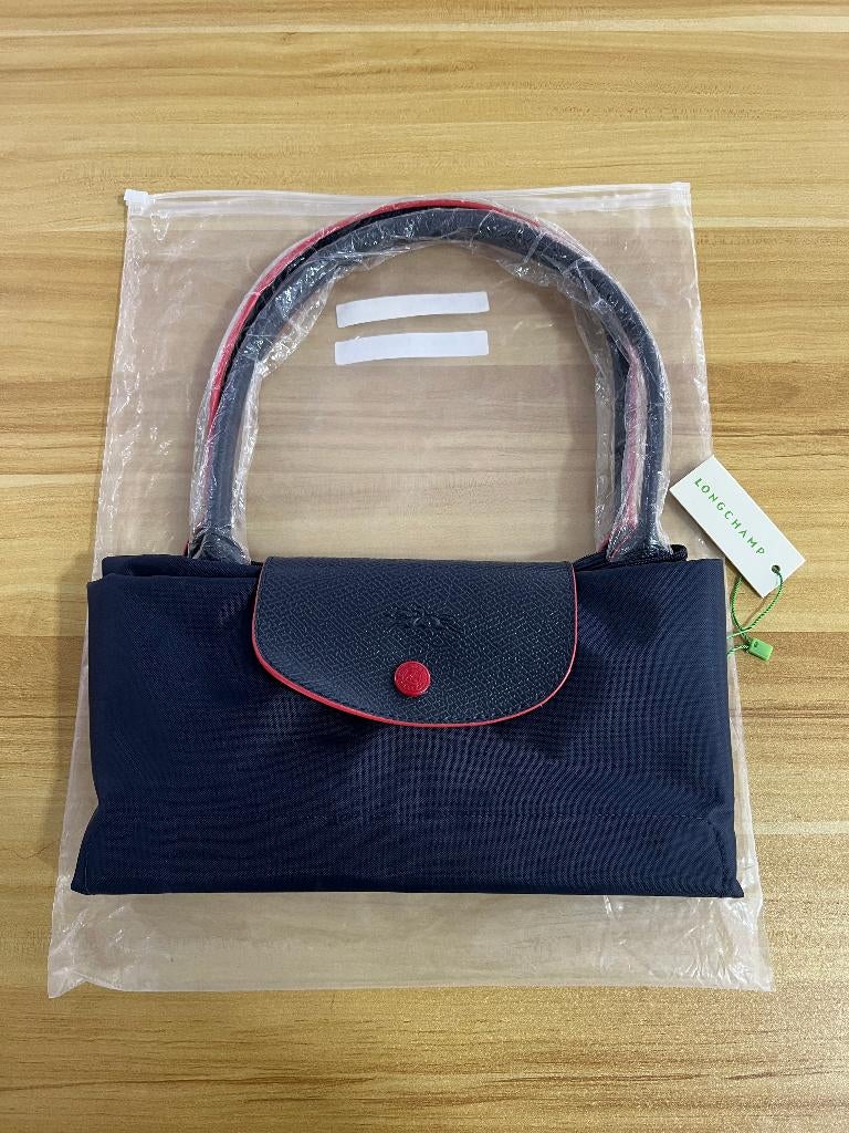 Longchamp Le Pliage Original Schoudertas L, Verzenden, Nieuw, Blauw, Handtas