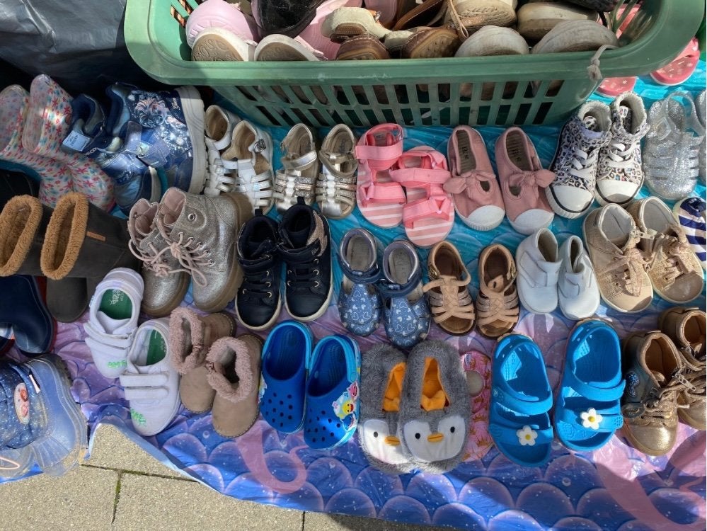 Set kinderschoenen voor meisjes, Kinderen en Baby's, Ophalen of Verzenden, Gebruikt, Meisje, Schoenen