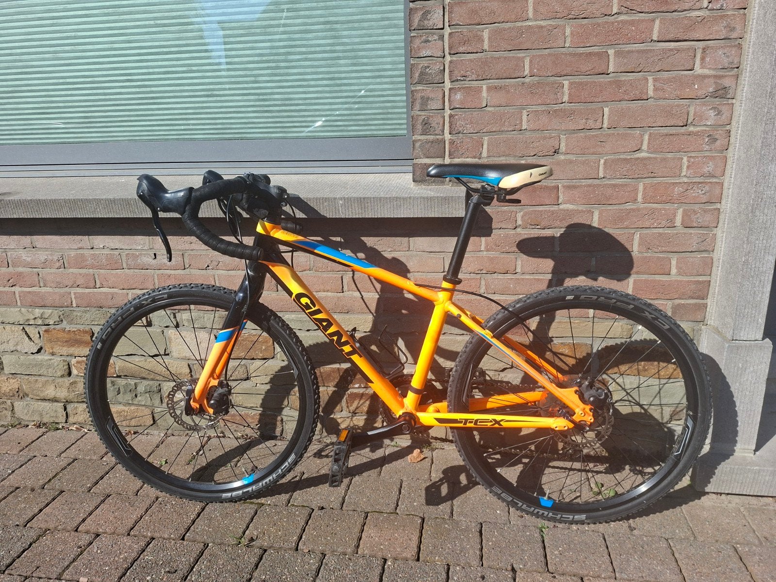 Giant cyclocross fiets Kids (7-11j), Fietsen en Brommers, Ophalen, Gebruikt, Schijfrem, Giant