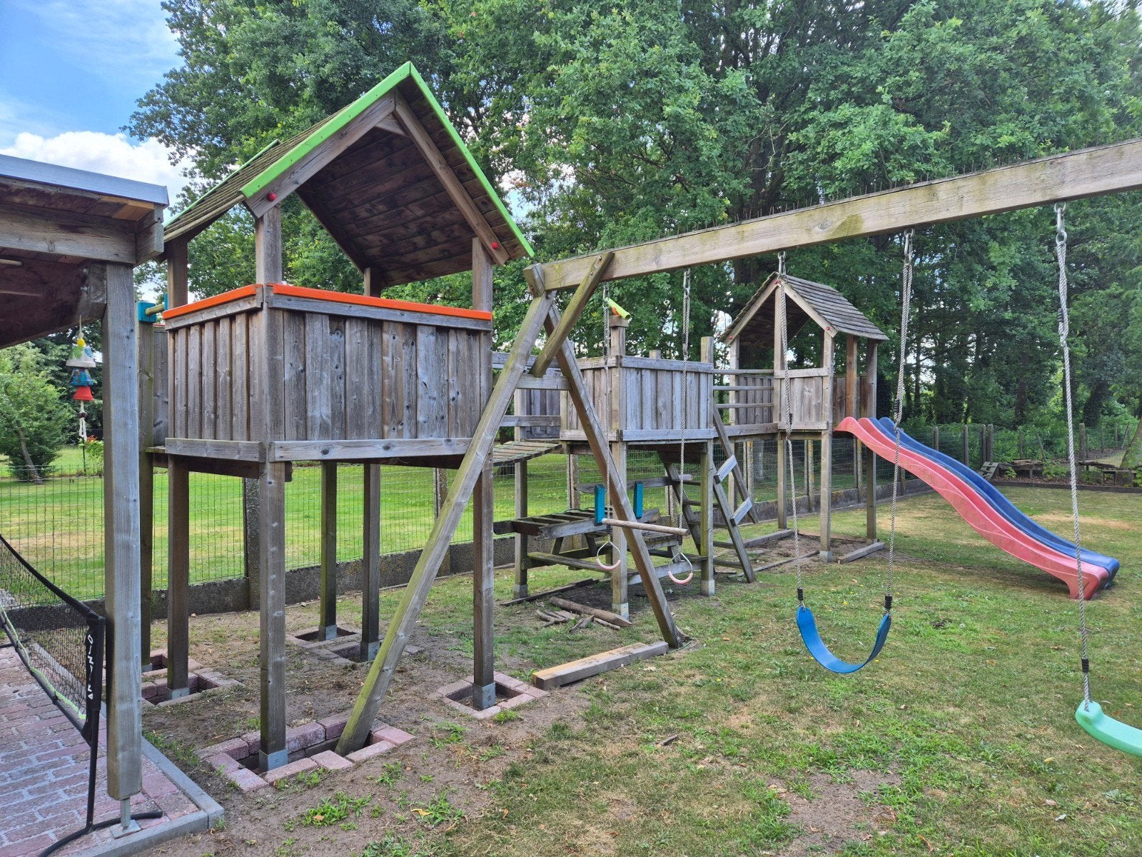 Speeltuig dino wood. ZONDER schommel!, Ophalen, Schommel