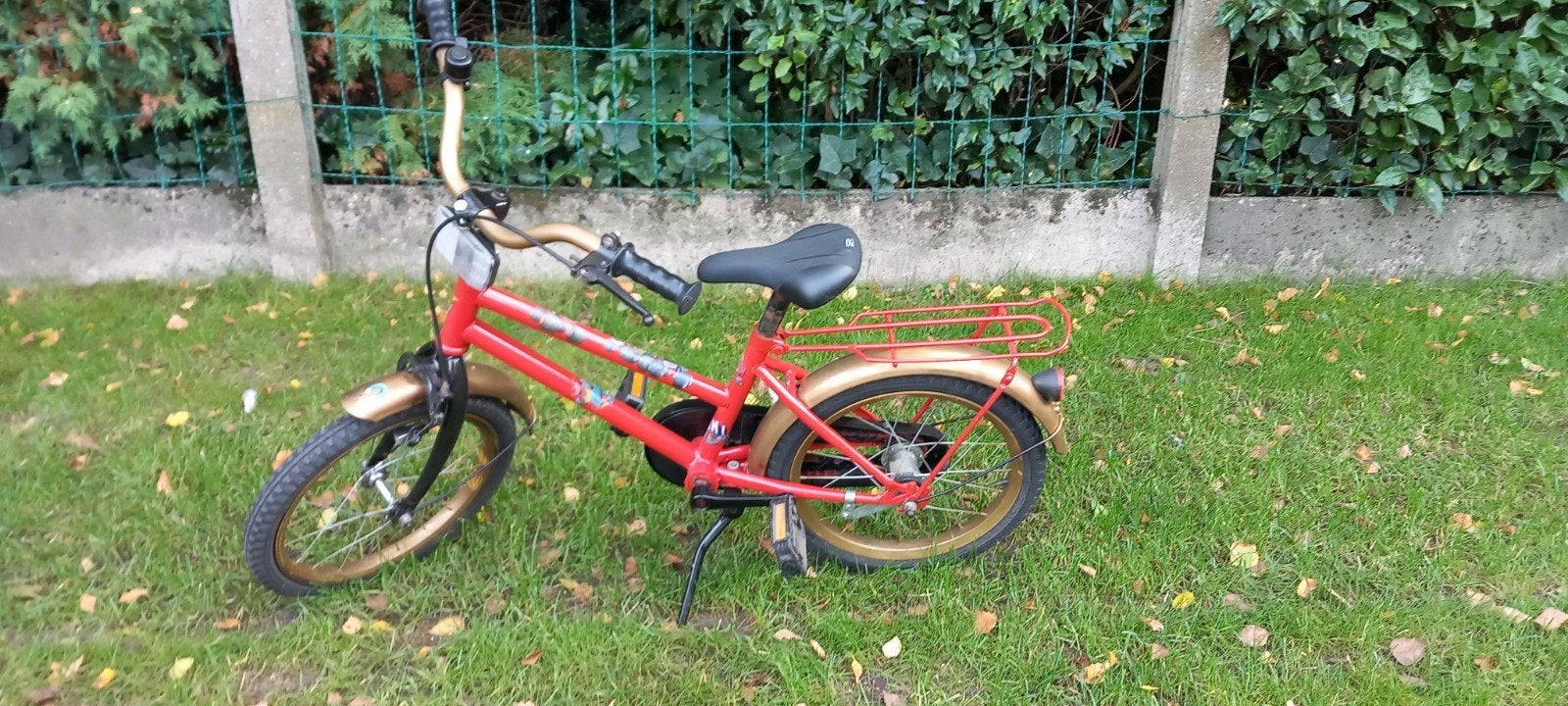 Kinderfiets 14 inch, Ophalen, Gebruikt, Terugtraprem, Minder dan 16 inch