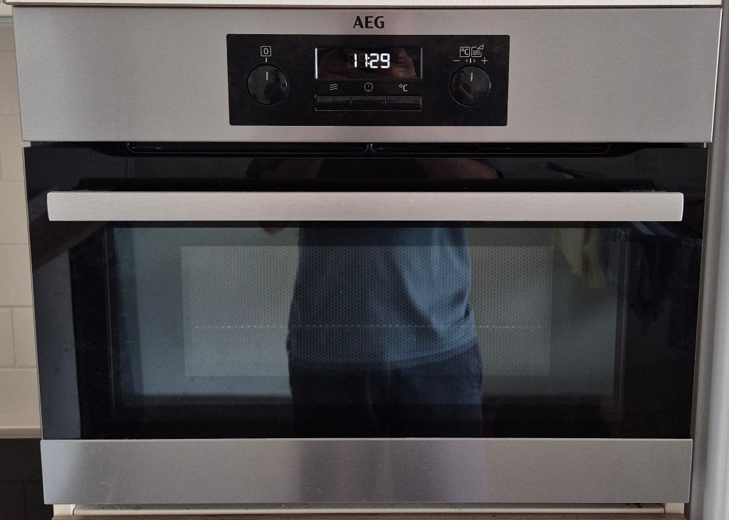 AEG KMS361000M - Combi oven, Elektronische apparatuur, Ovens, Ophalen, 45 tot 50 cm, Gebruikt, Oven