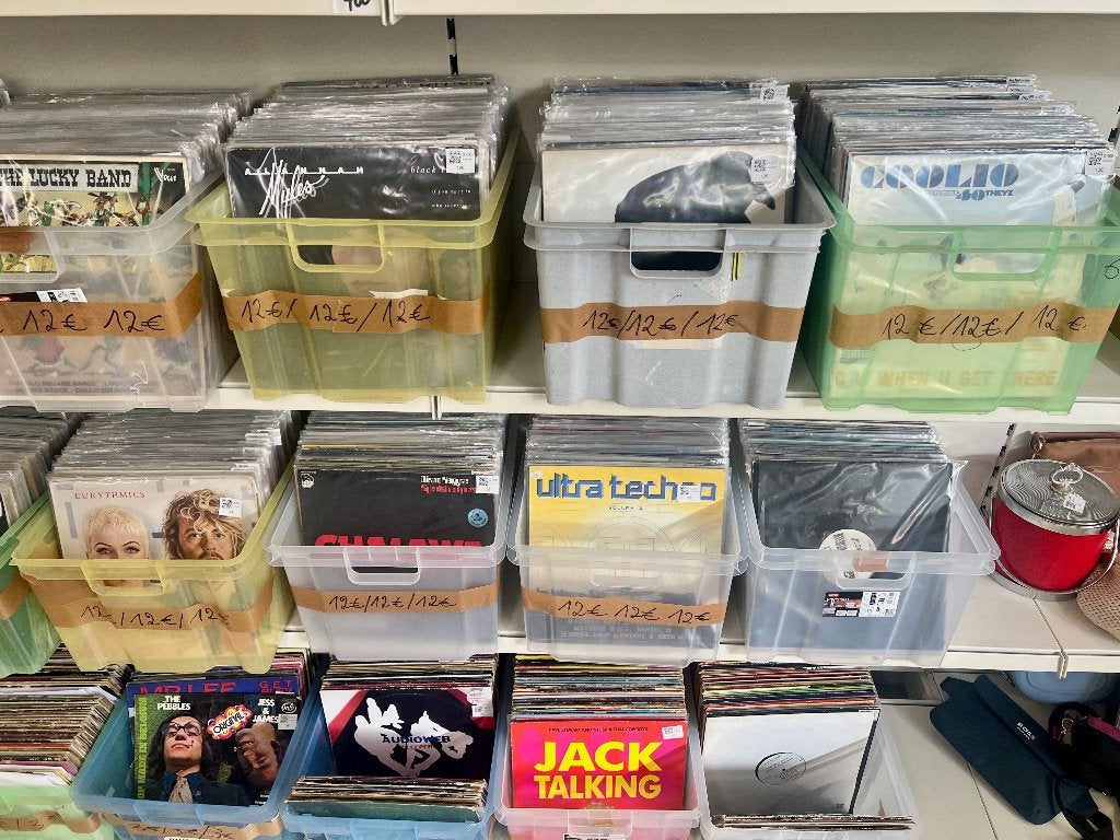 ÉNORME COLLECTION VINYLES 60s–2010 – Albums & Maxi 45T, 12 pouces, Enlèvement, Utilisé, Pochette gatefold