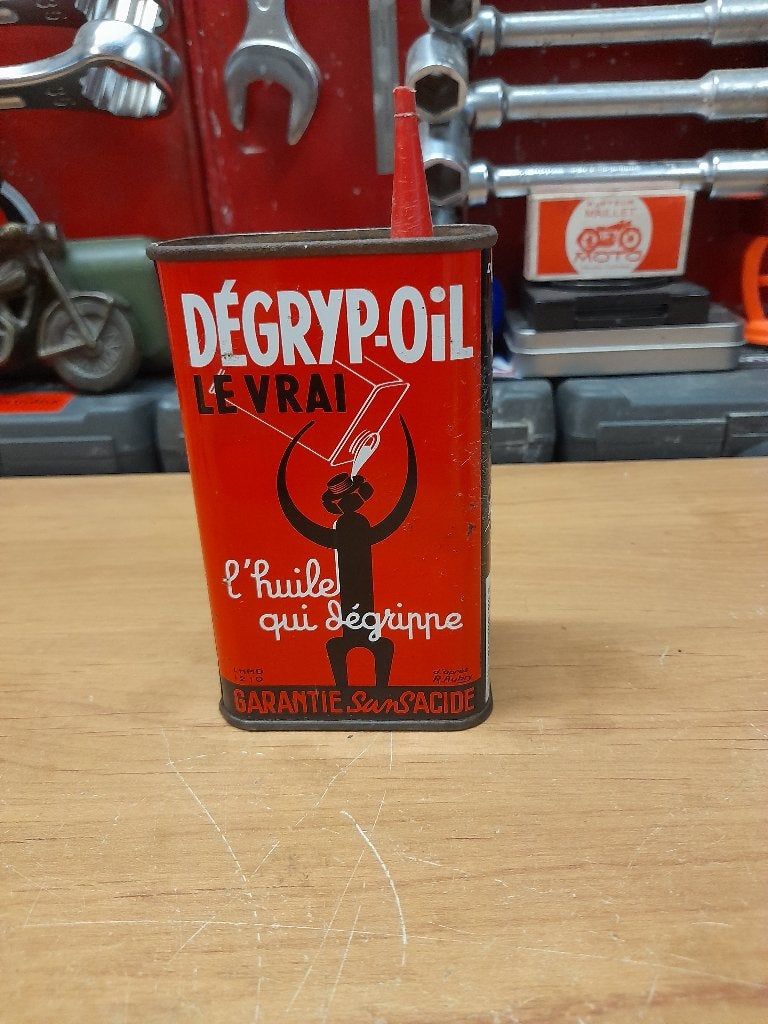ancienne burette huile vide degripoil le vrai, Envoi, Utilisé, Autres types