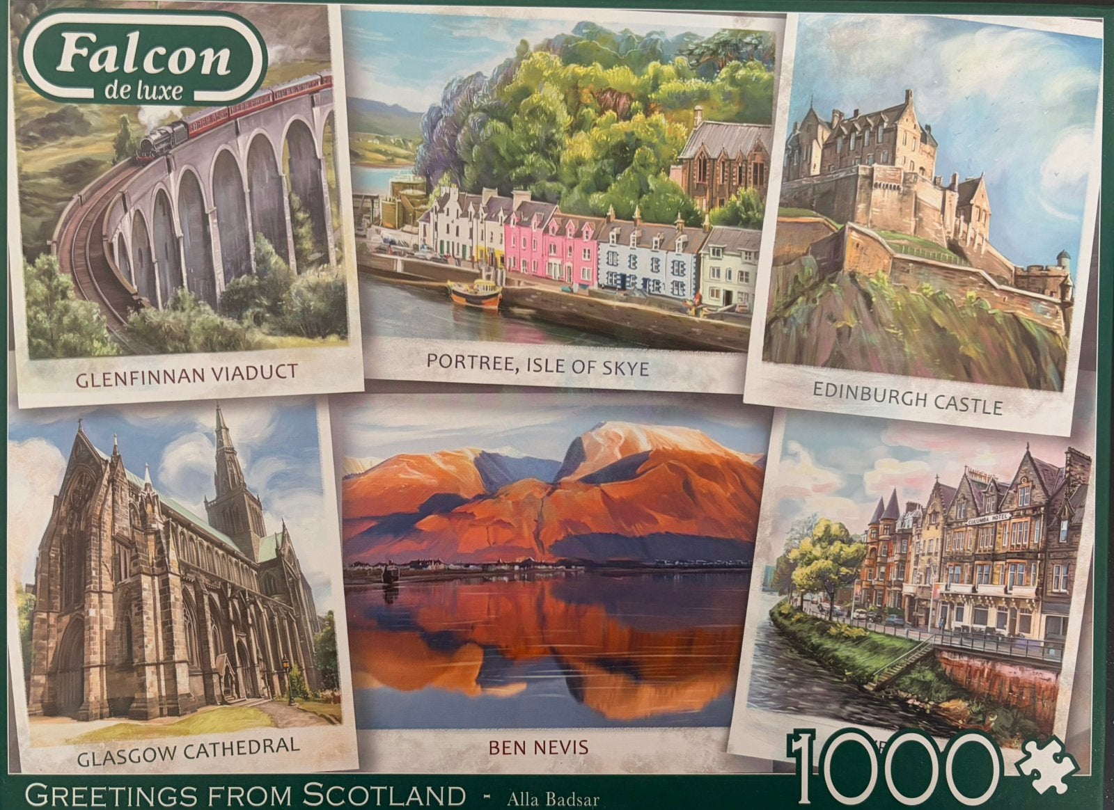 Puzzle 1000 pièces, Enlèvement ou Envoi, Utilisé