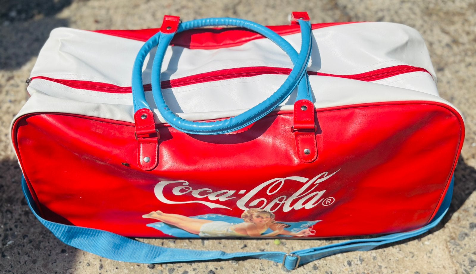 Coca Cola weekendtas 90s, Ophalen of Verzenden, Zo goed als nieuw