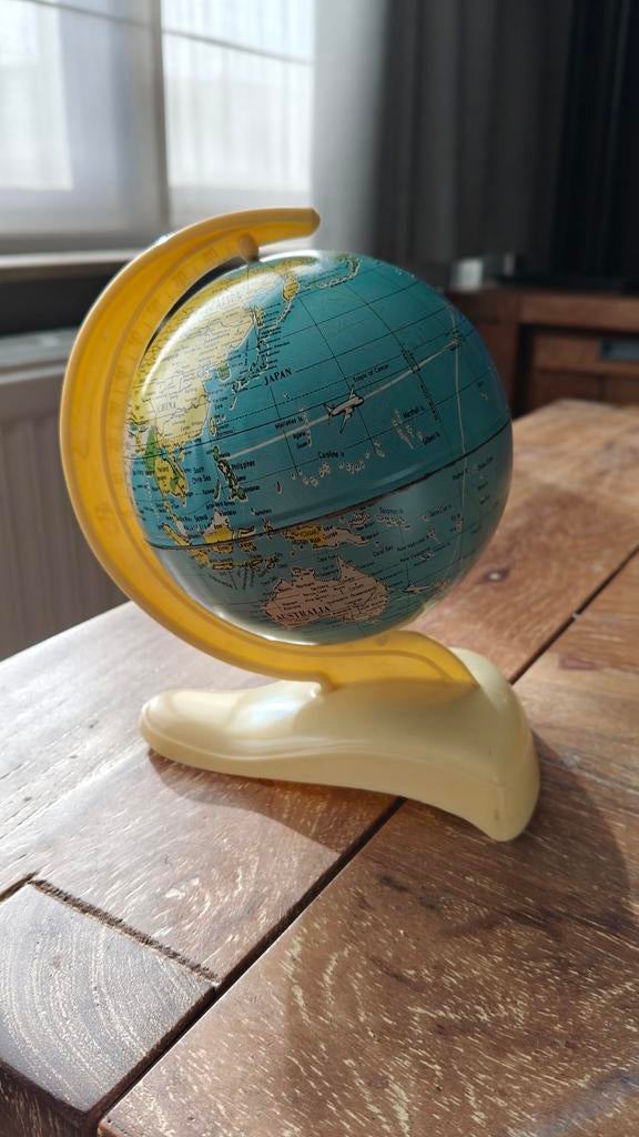 Mini globe, aardbol West Germany, Ophalen of Verzenden
