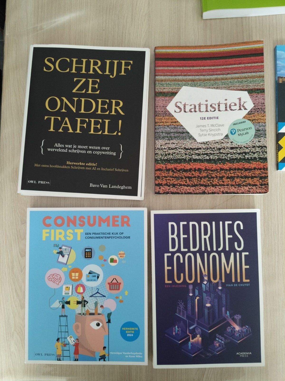 boeken bedrijfsmanagement/marketing jaar 1 en 2, Boeken, Ophalen