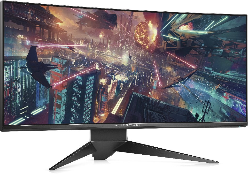 Alienware AW3418DW, Computers en Software, Monitoren, IPS, 101 t/m 150 Hz, Hoofdtelefoonaansluiting, Alienware