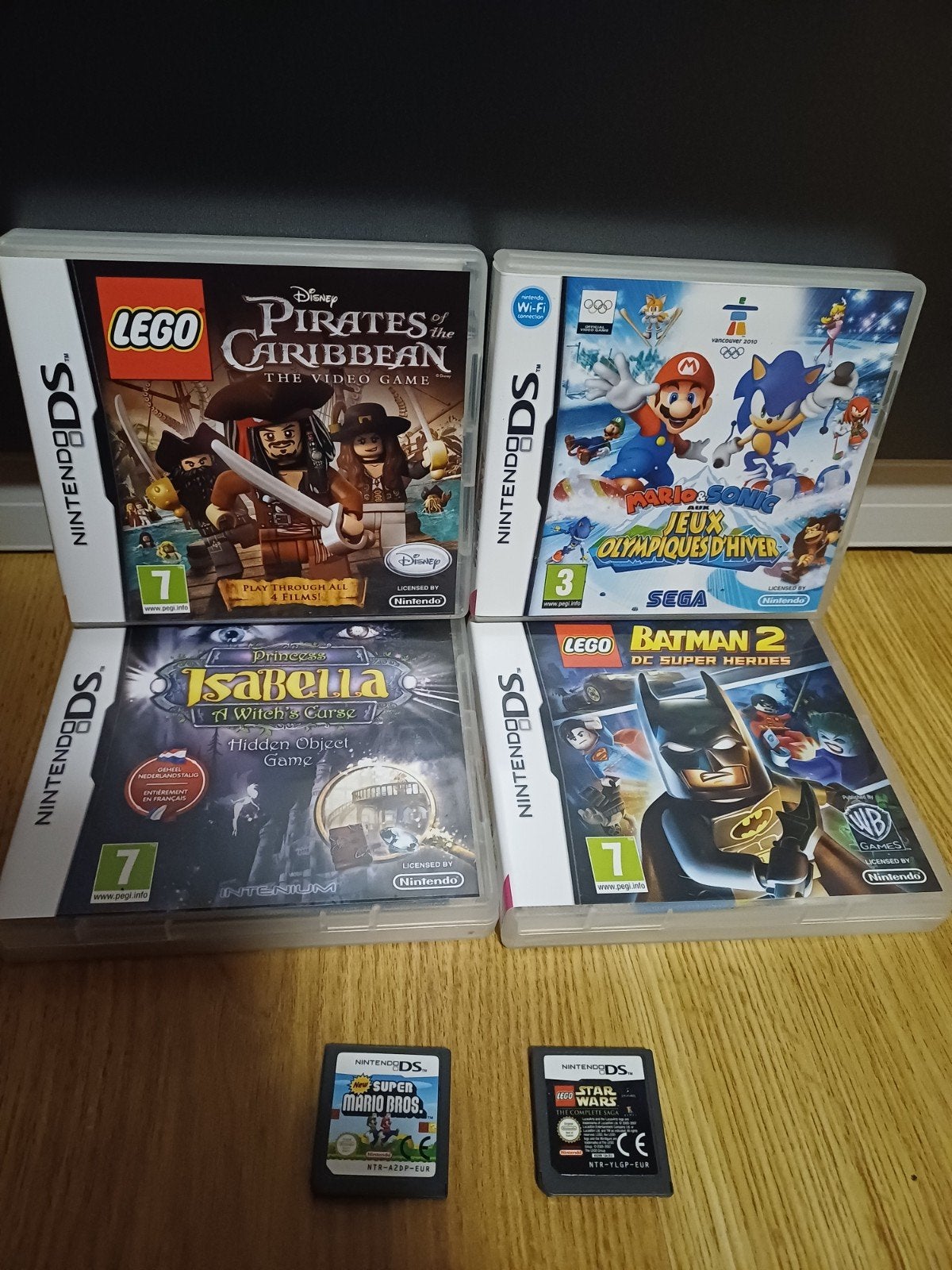 lot 6 jeux DS, Enlèvement ou Envoi, Comme neuf