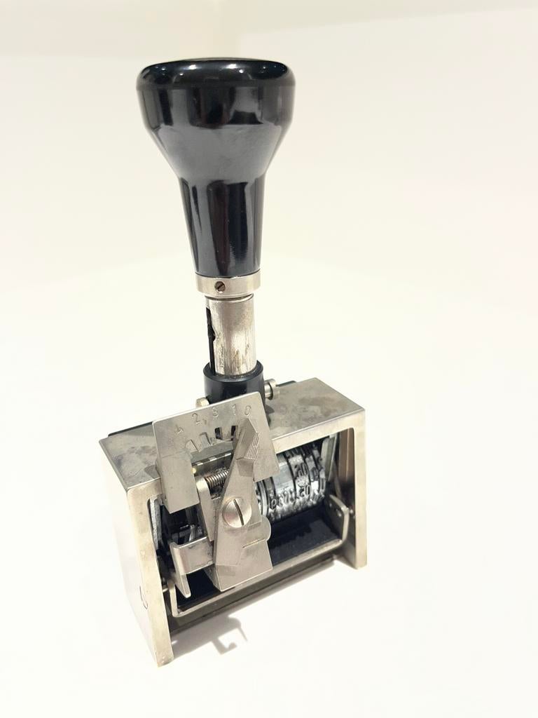 Datum/Nummerstempel Reiner 9L, Diversen, Ophalen of Verzenden