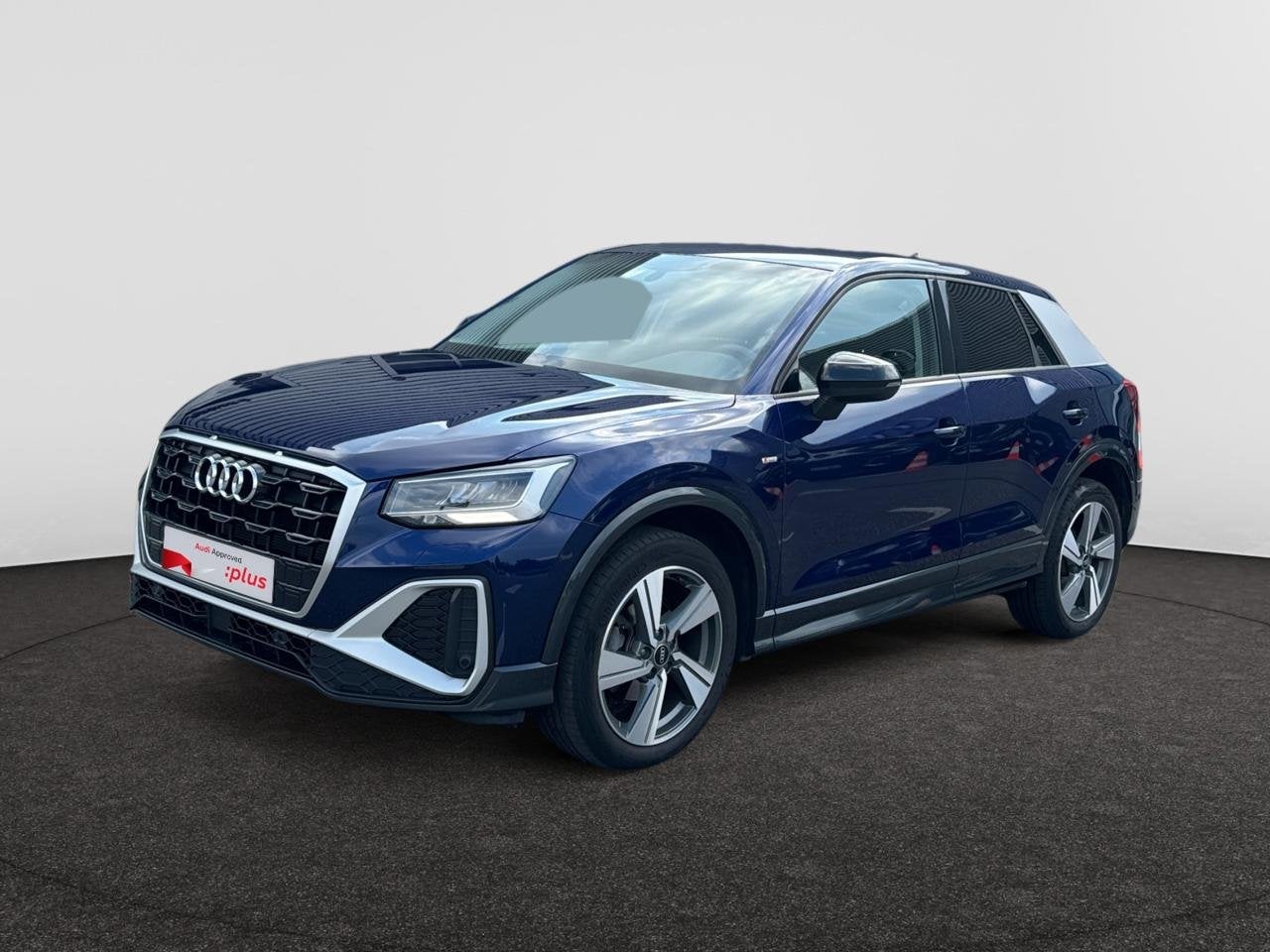 Audi Q2 30 TFSI Sport Edition, Auto's, Q2, Blauw, Handgeschakeld, SUV of Terreinwagen