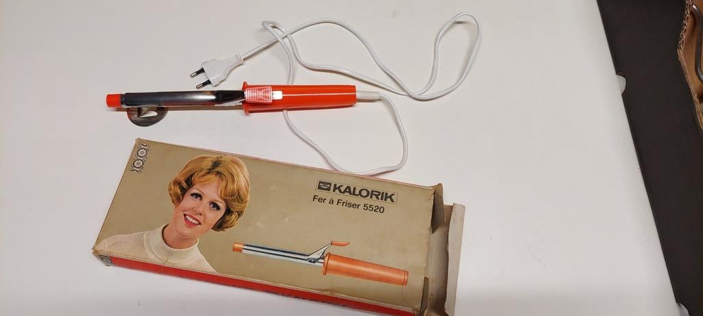 Fer à friser vintage Kalorik 5520, Antiquités & Art, Enlèvement ou Envoi