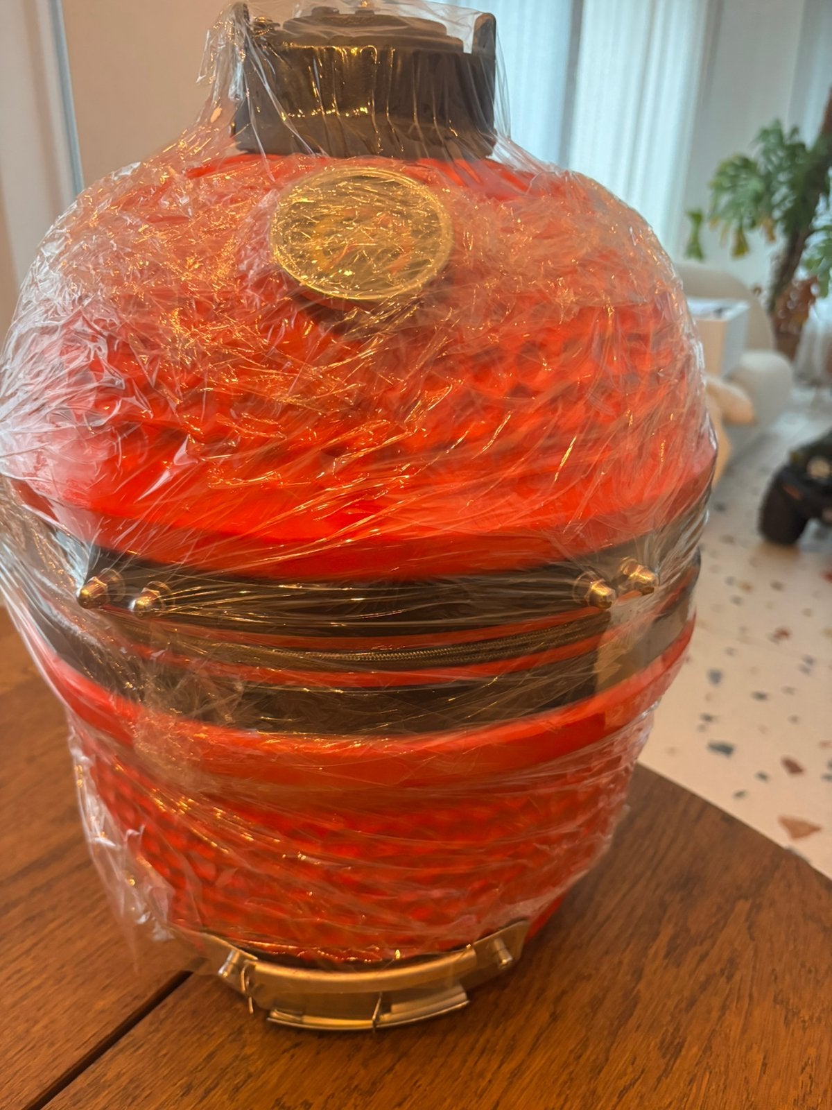 Kamado 13 inch red, Tuin en Terras, Ophalen, Nieuw