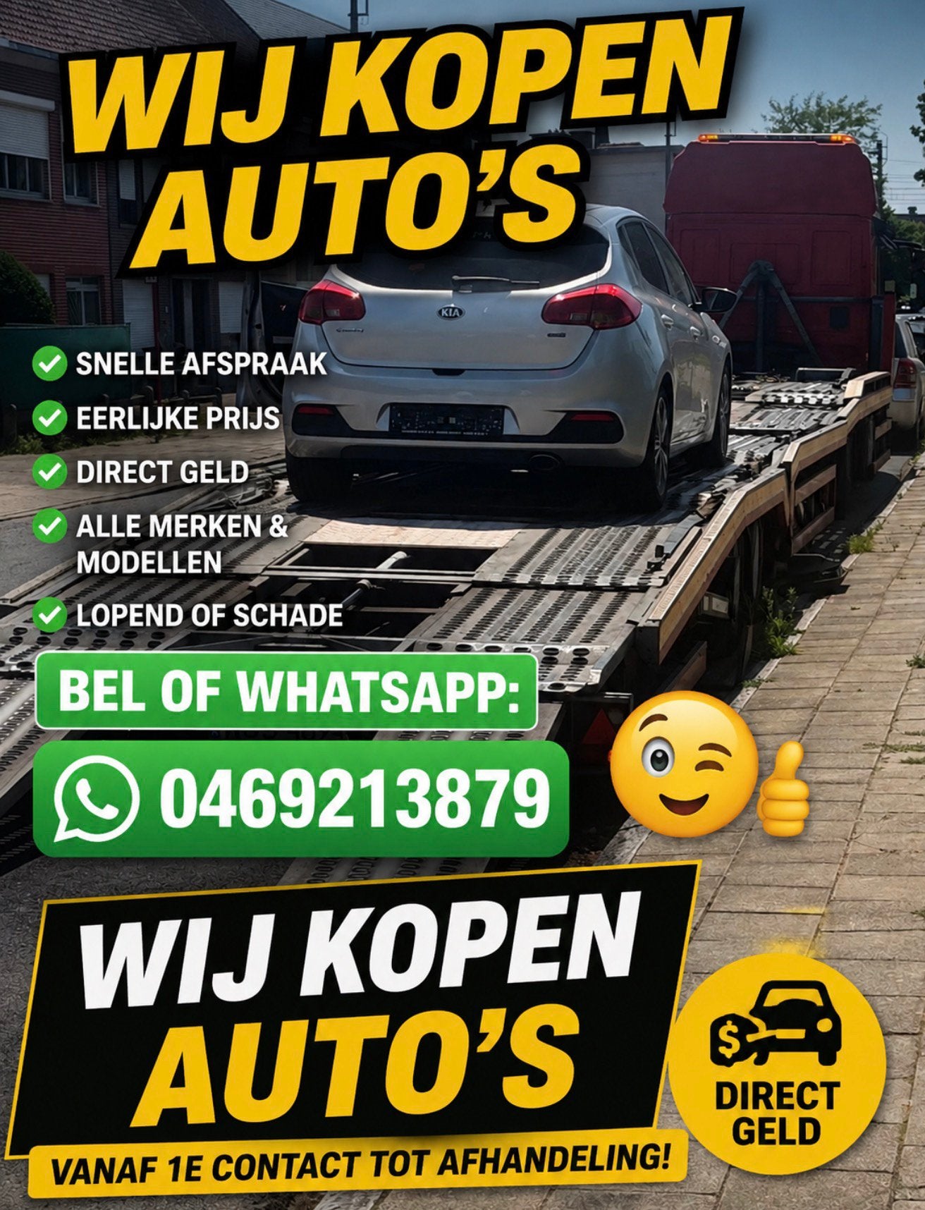 Wil je je auto snel en zonder gedoe verkopen? 0469213879, Autos : Divers, Rachat de véhicules