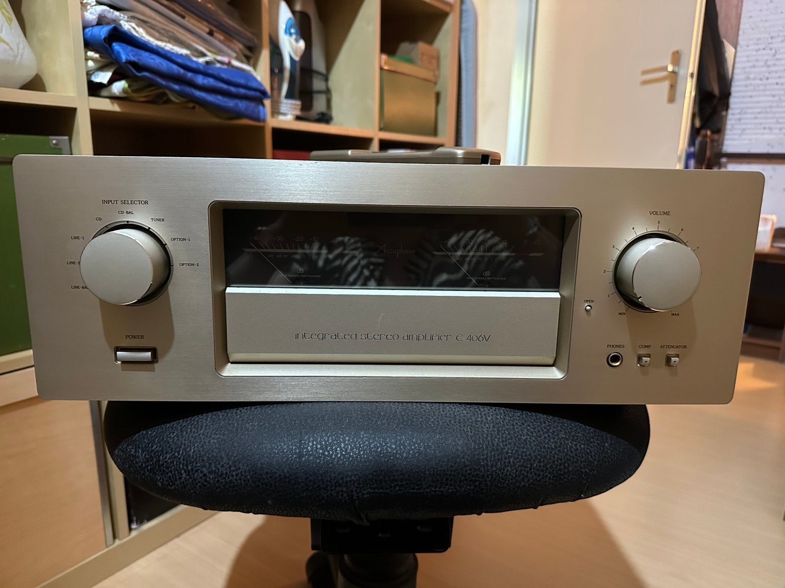 Ampli acuphase E 406v, Enlèvement, Utilisé