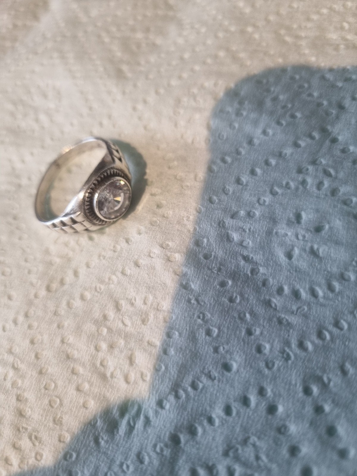 bague en argent 925, Bijoux, Sacs & Beauté, Bagues, Enlèvement ou Envoi, Argent, Argent