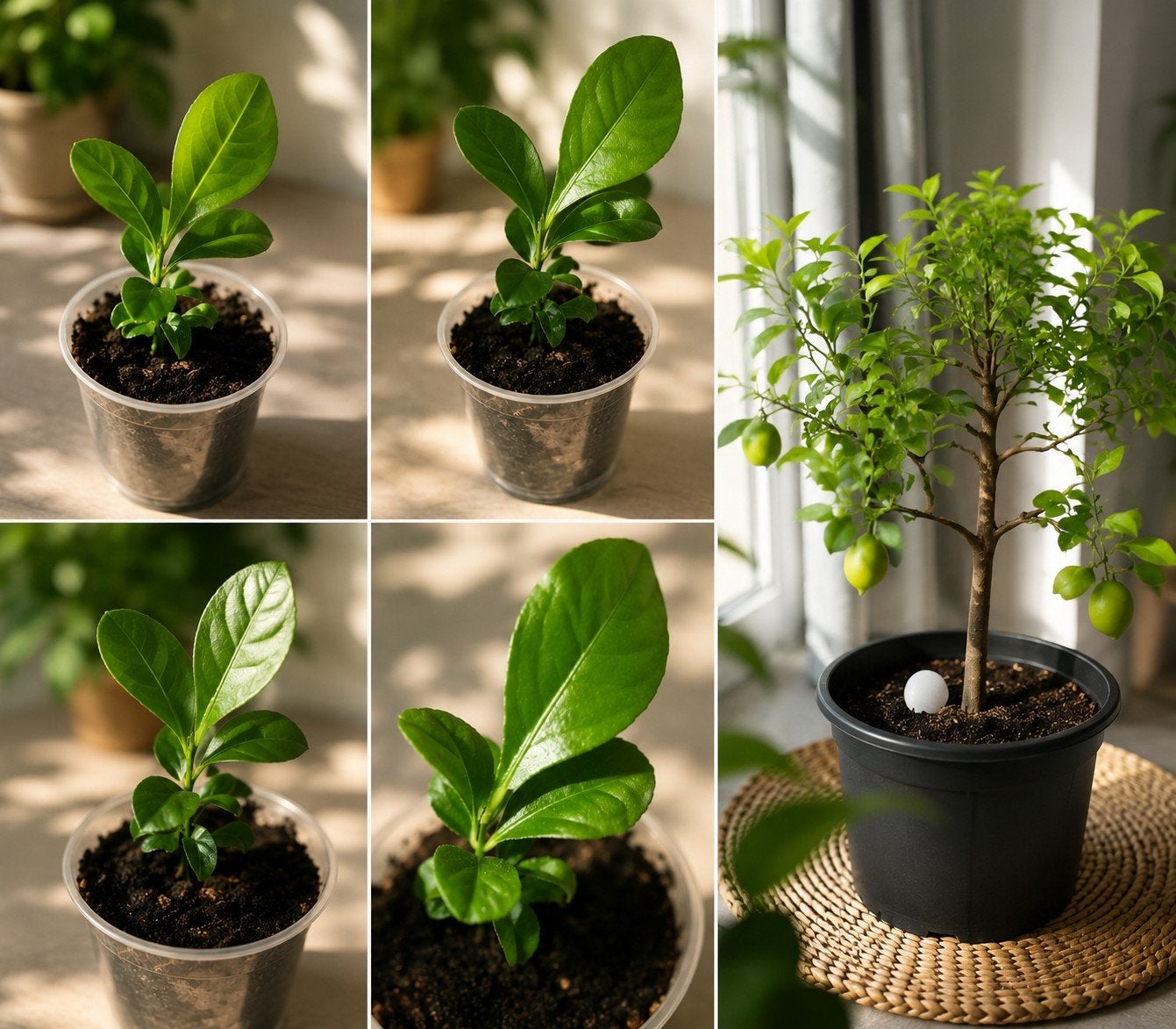 citronnier (plantule), Enlèvement