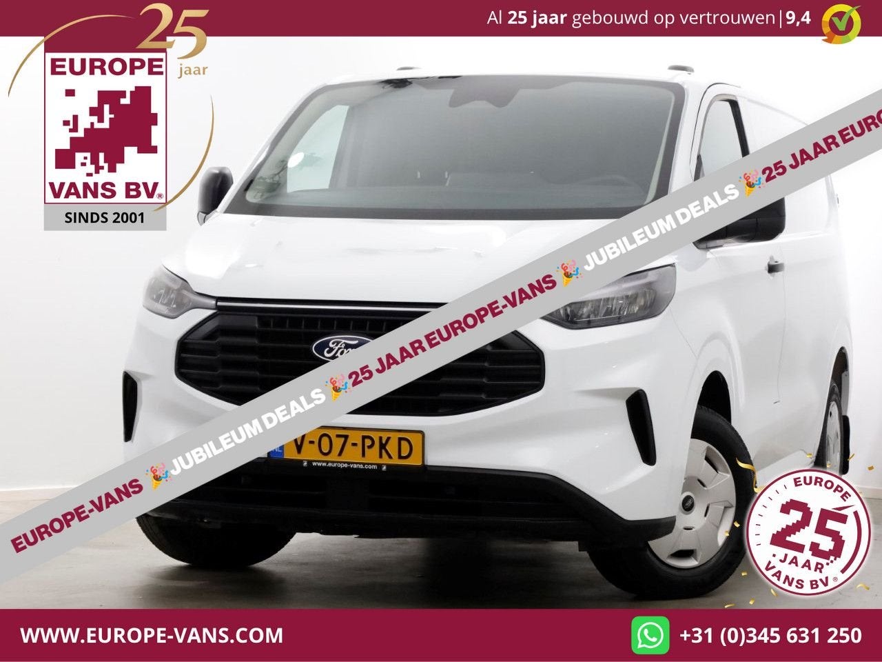 Ford Transit Custom 280 2.0 TDCI 136pk L1H1 Trend LED/Camera, Auto's, Parkeersensor, Bedrijf, Ford, Onderhoudsboekje