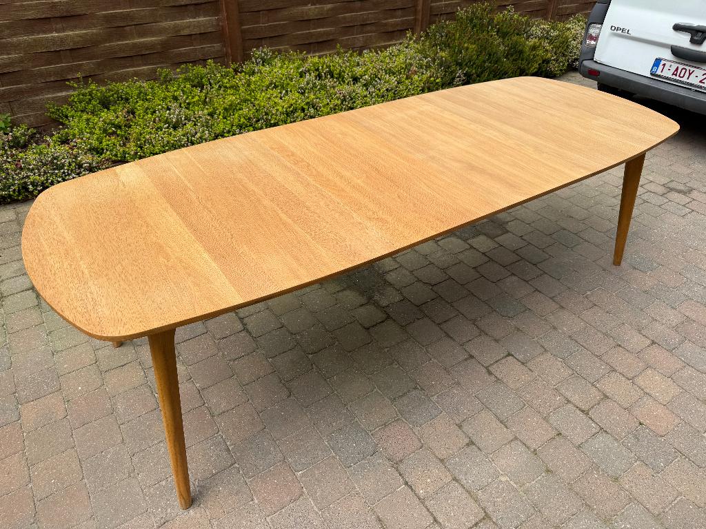 uitbreidbare eetkamer tafel, Huis en Inrichting, Tafels | Eettafels, Ophalen, Gebruikt, 100 tot 150 cm, Scandinavisch