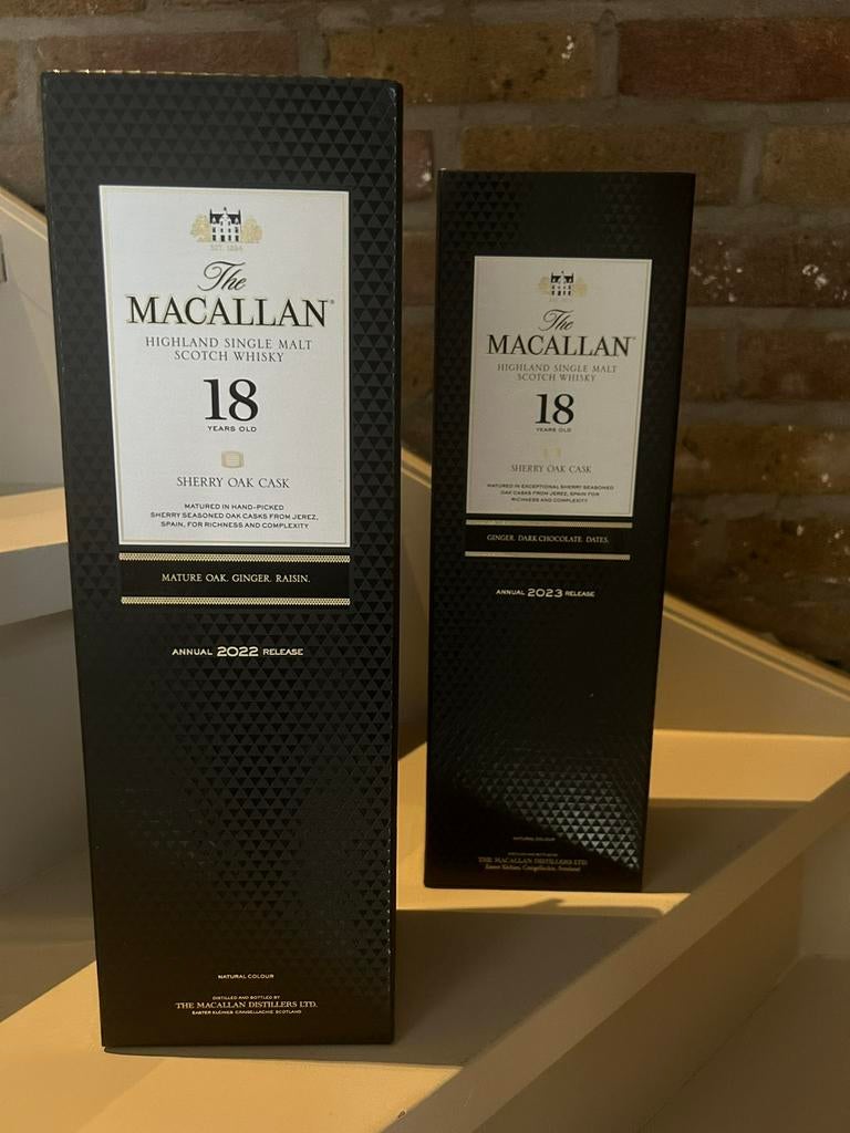 Macallan / chichibu, Ophalen, Zo goed als nieuw