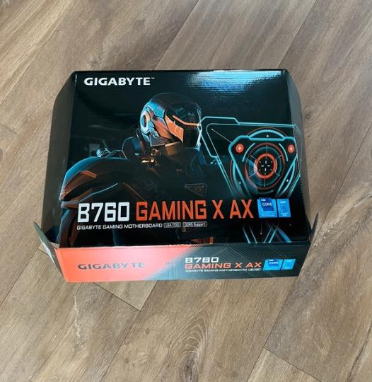 Gigabyte B760 gaming X AX DDR5, Informatique & Logiciels, Cartes mères, Enlèvement, Neuf, Autres types, DDR5
