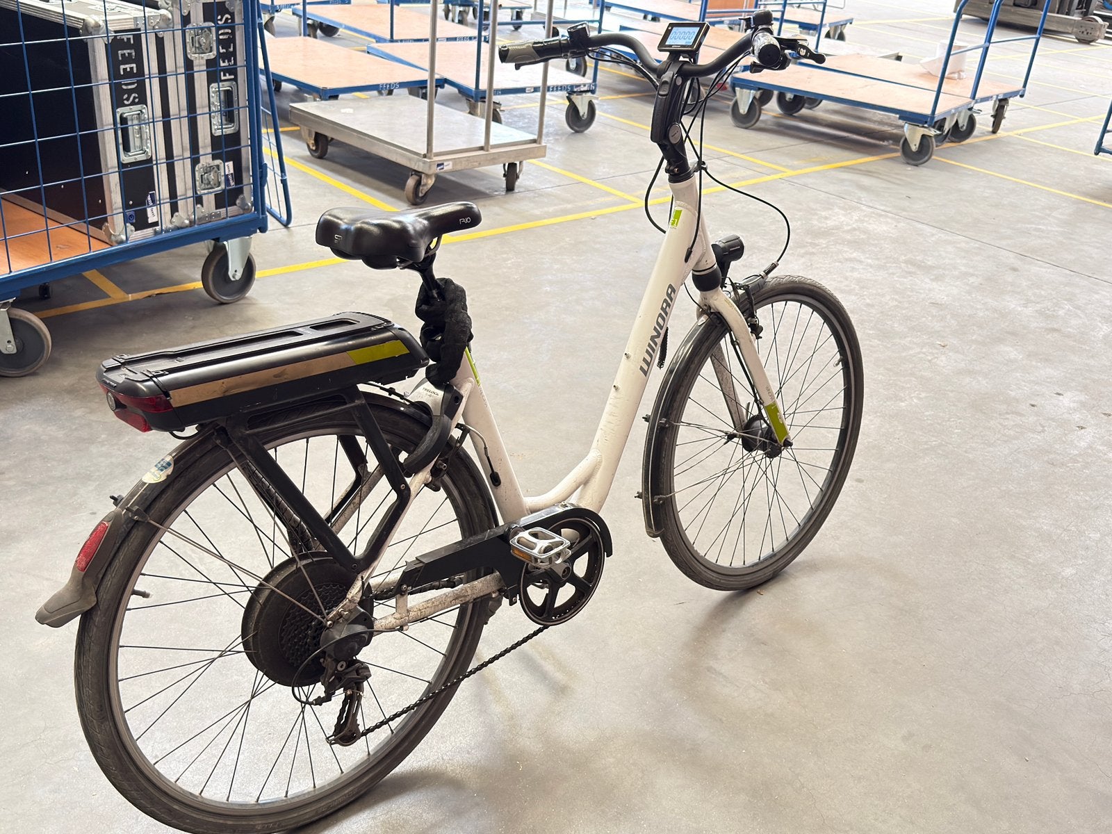 Elektrische fiets, Fietsen en Brommers, Elektrische fietsen, Ophalen, Zo goed als nieuw
