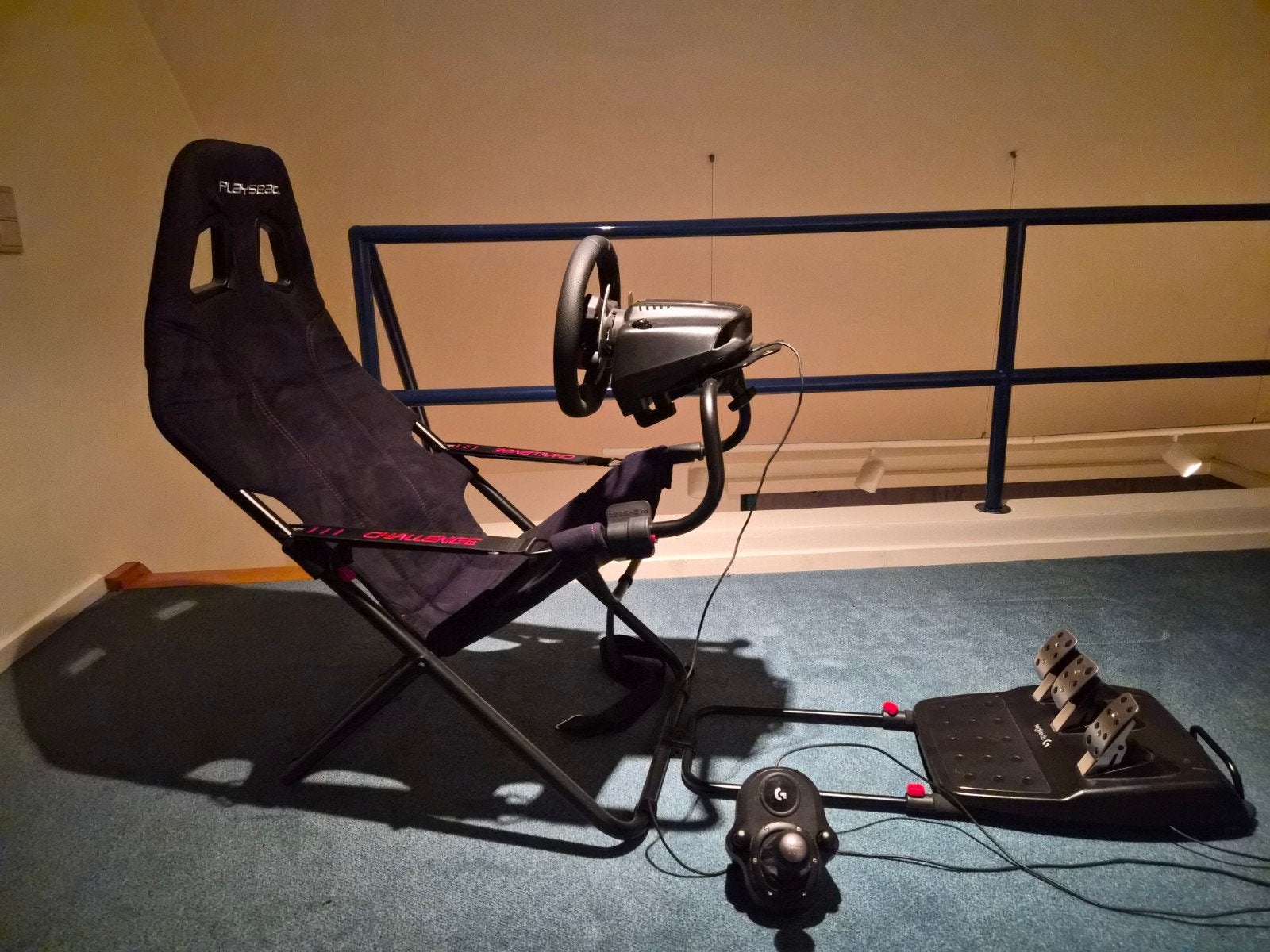 playseat challenge en logitech G29 stuur + schakelpook, Informatique & Logiciels, Enlèvement, Utilisé