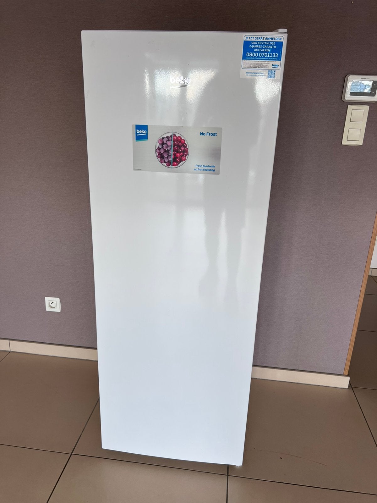 Congélateur BEKO No Frost 177 L – Très bon état, Elektronische apparatuur, Vriezers en Diepvrieskisten, Ophalen, Vrieskist, Gebruikt