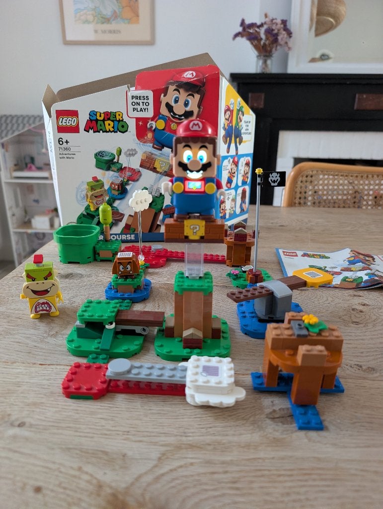Lego Super Mario - Mario-avontuur 71360, Compleet, Lego, Ophalen of Verzenden, Zo goed als nieuw