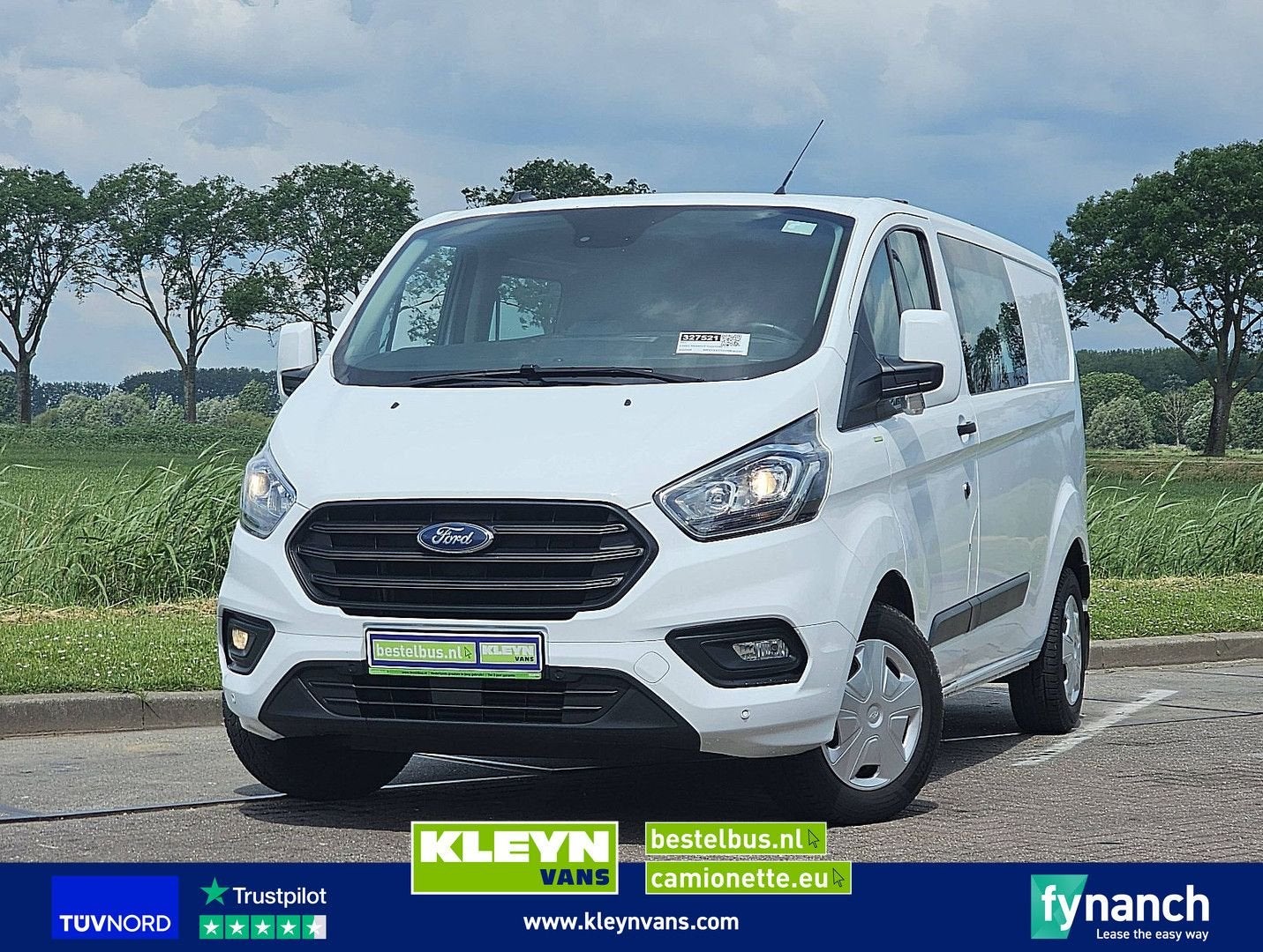 Ford TRANSIT CUSTOM 2.0 TDCI 130 DC L2H1, Wit, Bedrijf, Ford, Te koop