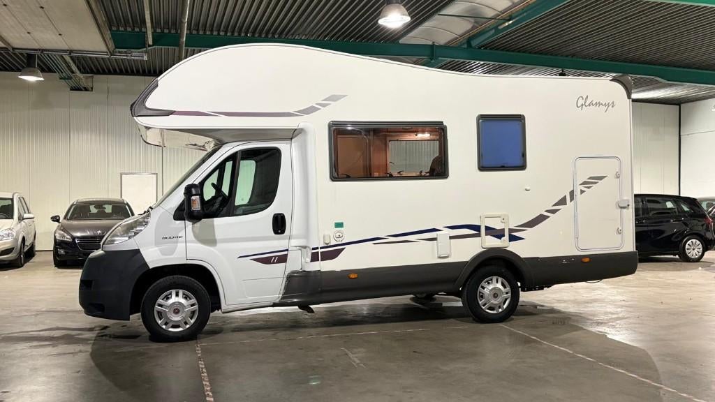 McLouis M700 – 2011 – 81.000 km – Ducato 2.3 – Grote garage, Caravans en Kamperen, Alkoof, Fiat, Bedrijf, Koelkast