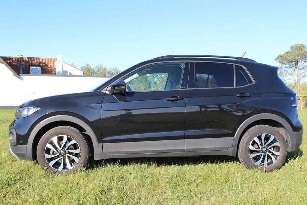 Volkswagen T-Cross T-Cross 1.0 TSI Active OPF (bj 2022), Auto's, Gebruikt, 110 g/km, Zwart, Bedrijf