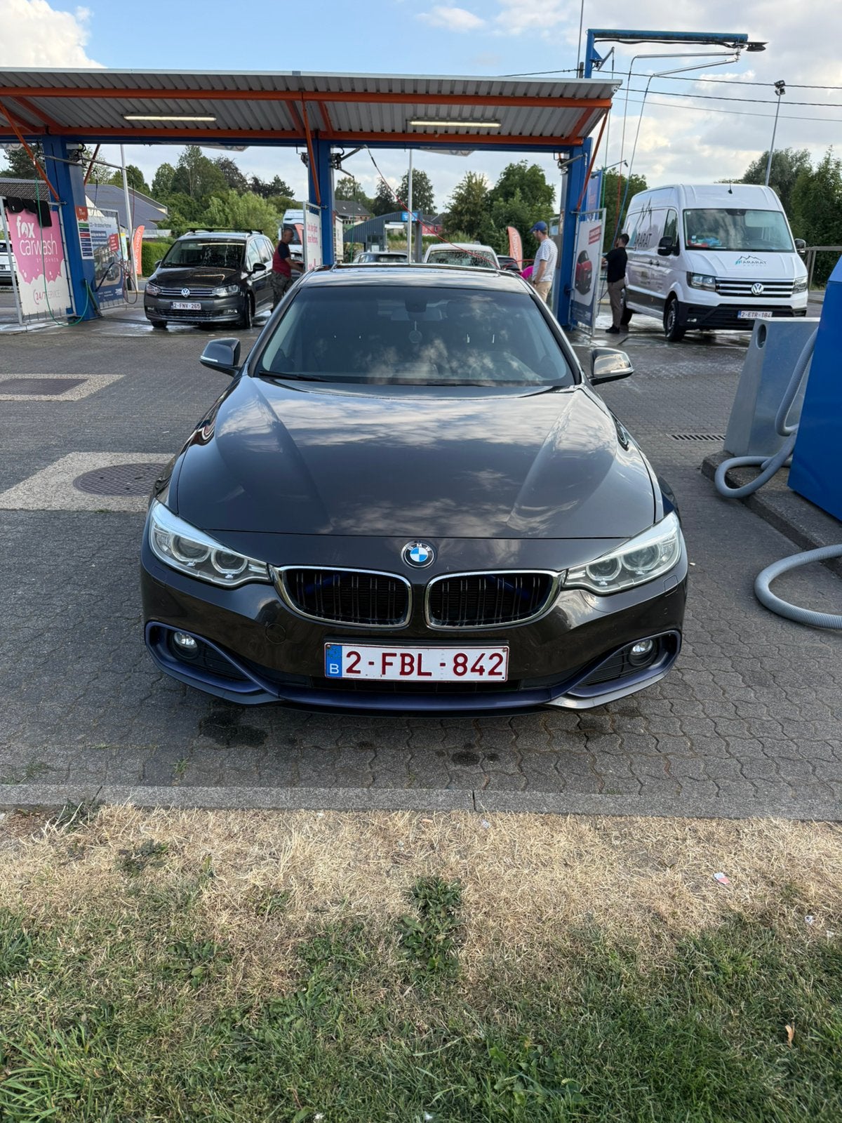 BMW 418d Gran Coupe 192 km/2015/2l/roze papier, Auto's, 1998 cc, Achterwielaandrijving, 4 cilinders, Zwart