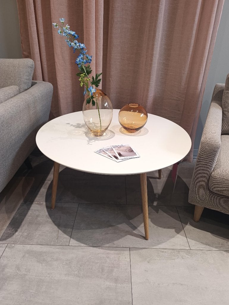 Salontafel Sofacompany Showroommodel, Ophalen, 50 tot 100 cm, Rond, Scandinavisch