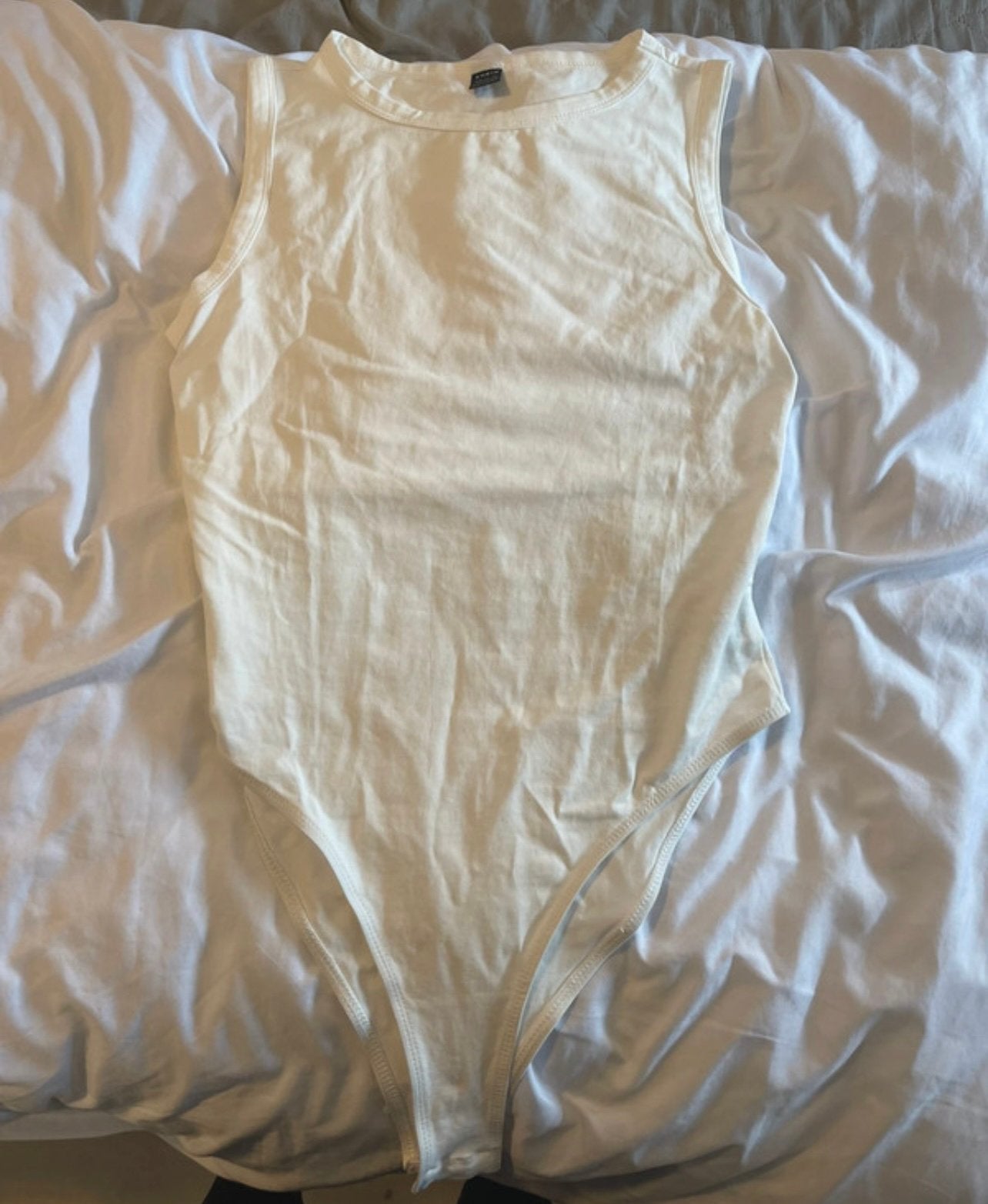 Body blanc, Vêtements | Femmes, Blouses & Tuniques, Envoi, Comme neuf, Taille 42/44 (L), Blanc