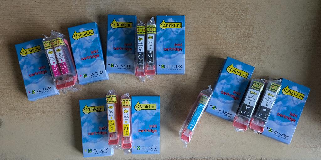 Cartridges voor Canon Pixma 550, Ophalen of Verzenden, Nieuw, Cartridge