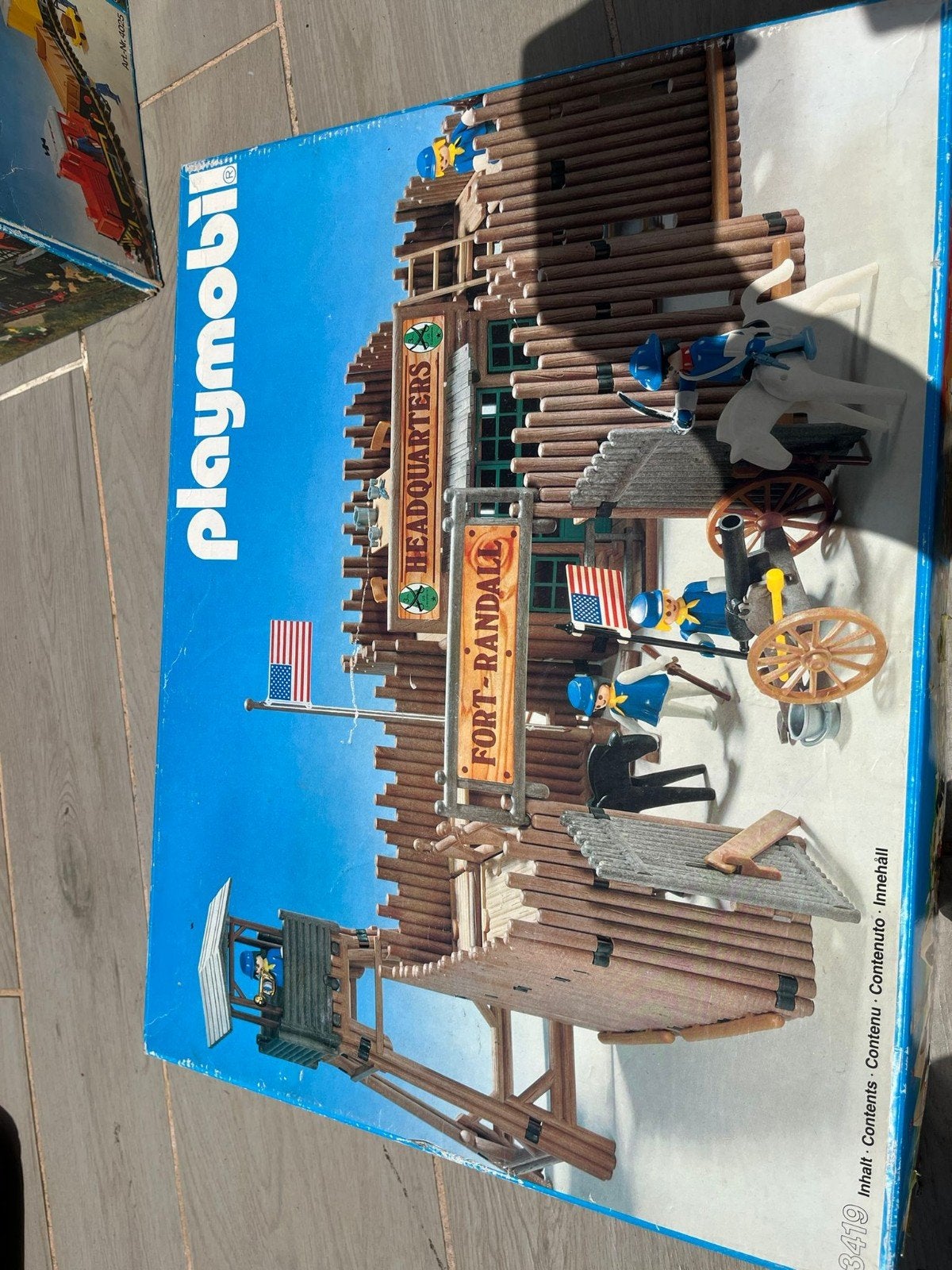 Jouets playmobil, Ophalen
