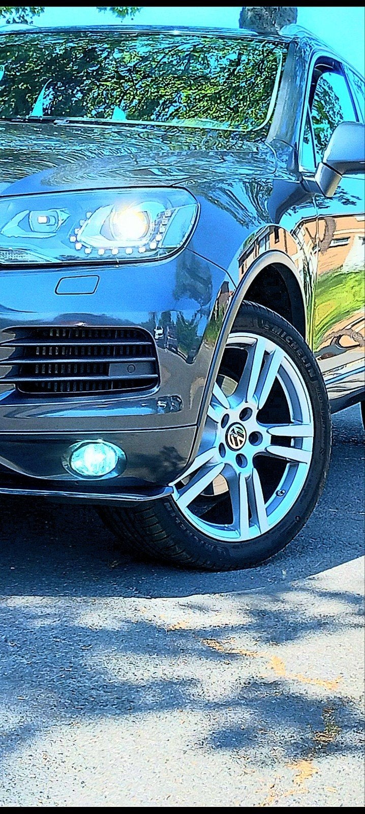 VW TOUAREG V6 TDI CR BLEUMOTION, Autos, Volkswagen, Cuir, Achat, Carnet d'entretien, Noir