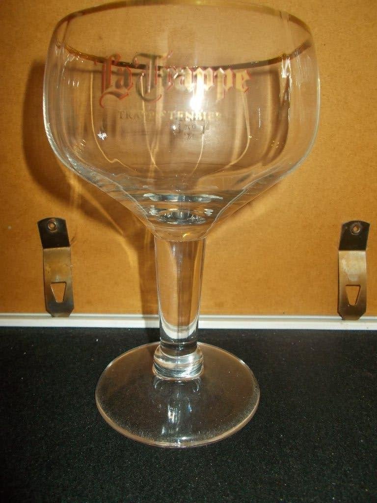 Oud glas Trappistenbier LA TRAPPE - 25cl., Verzamelen, Ophalen, Gebruikt, Glas of Glazen, La Trappe