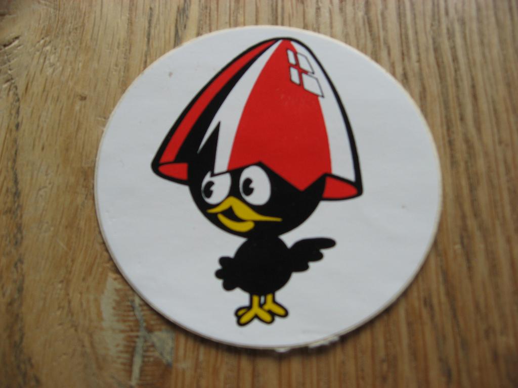Vintage Sticker Calimero, Verzamelen, Ophalen of Verzenden, Overige figuren, Nieuw, Plaatje, Poster of Sticker