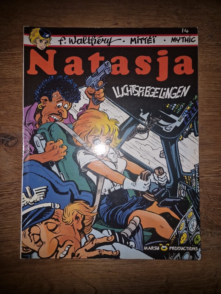 Natasja nr 14 luchtspiegelingen (1ste druk), Eén stripboek, Ophalen of Verzenden, Gelezen