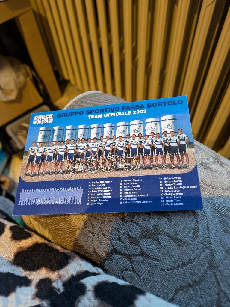 Gruppo Sportivo fassa bortolo, Ophalen of Verzenden, Zo goed als nieuw, Prent