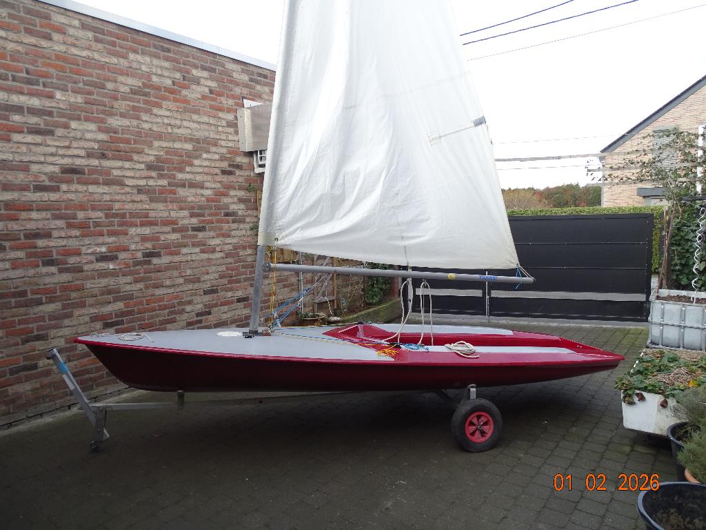 X4 Lazer French compleet, Watersport en Boten, Kajuitzeilboten en Zeiljachten, Ophalen, Overige merken, Gebruikt, 4 m